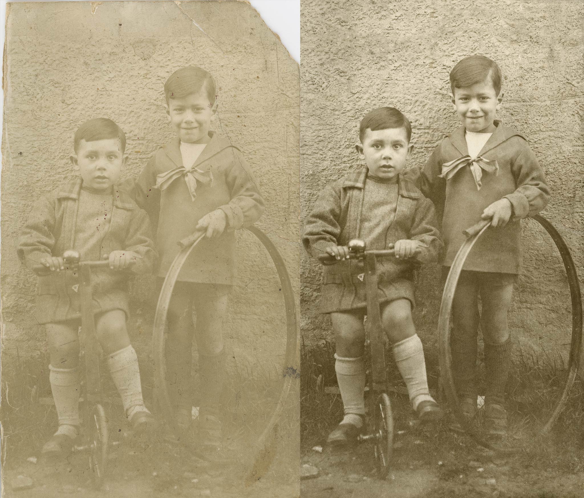 Restauration de photos Restauration de photos