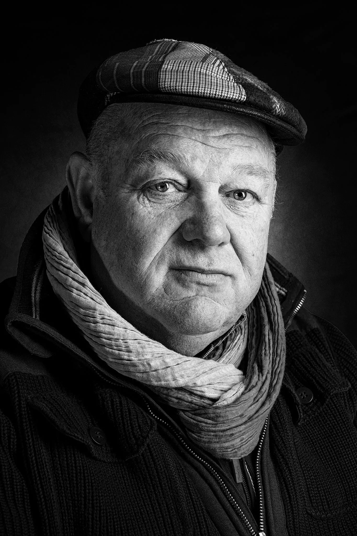 Portrait noir et blanc