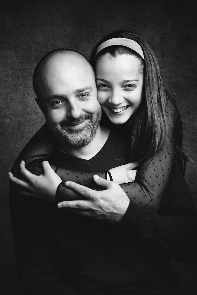 Portrait noir et blanc