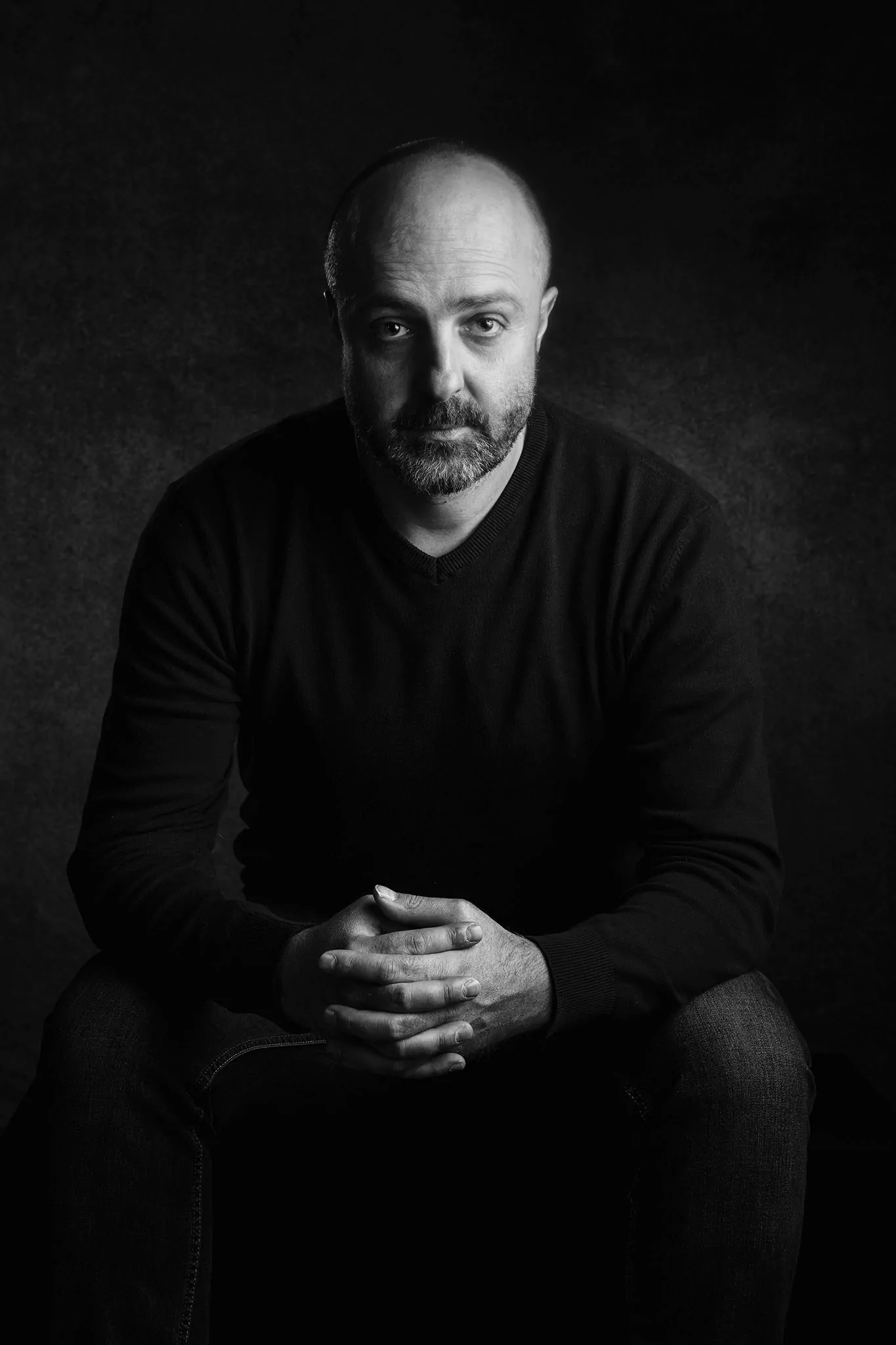Portrait noir et blanc