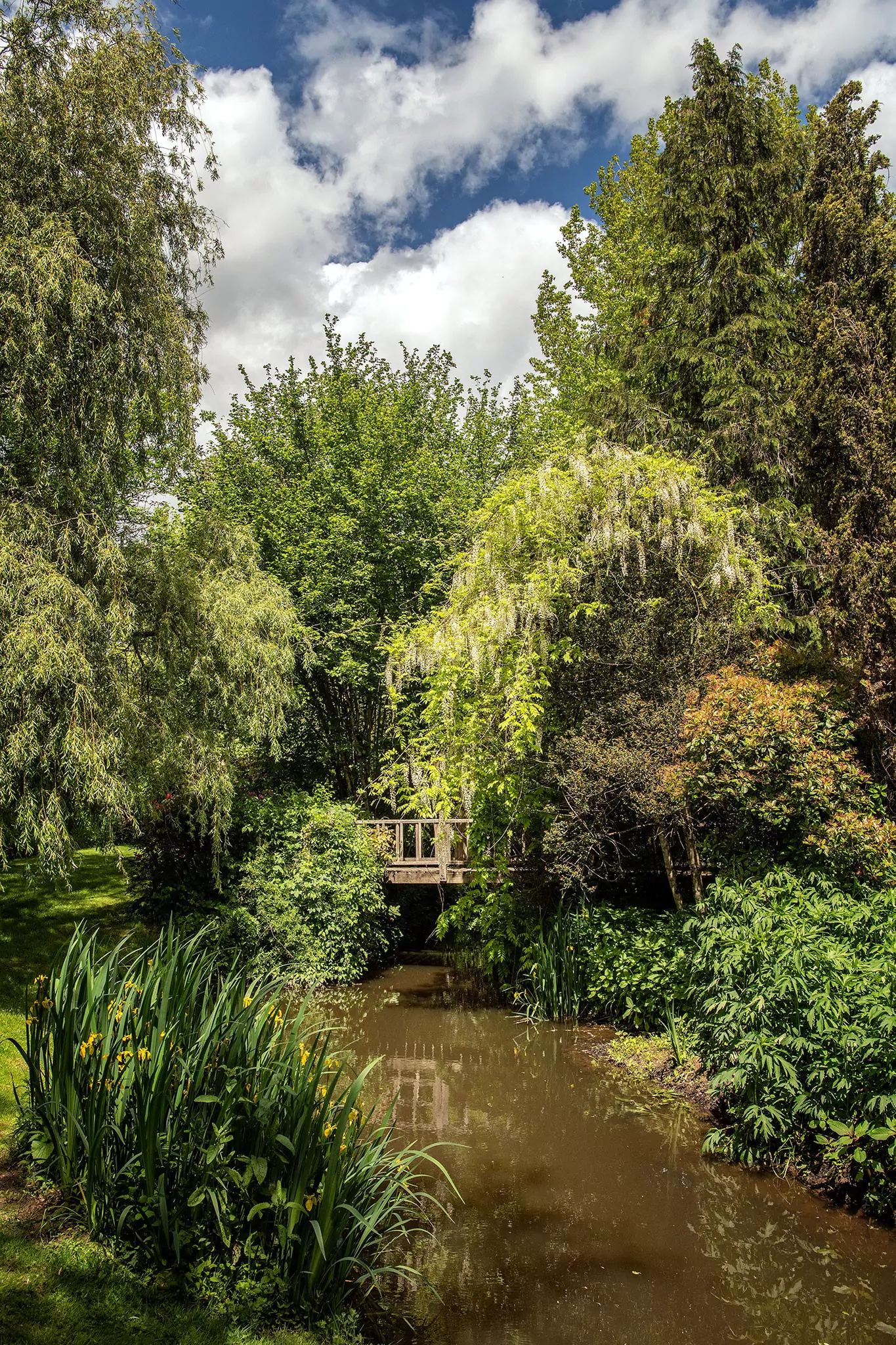 Les jardins tranquilles de Brantôme