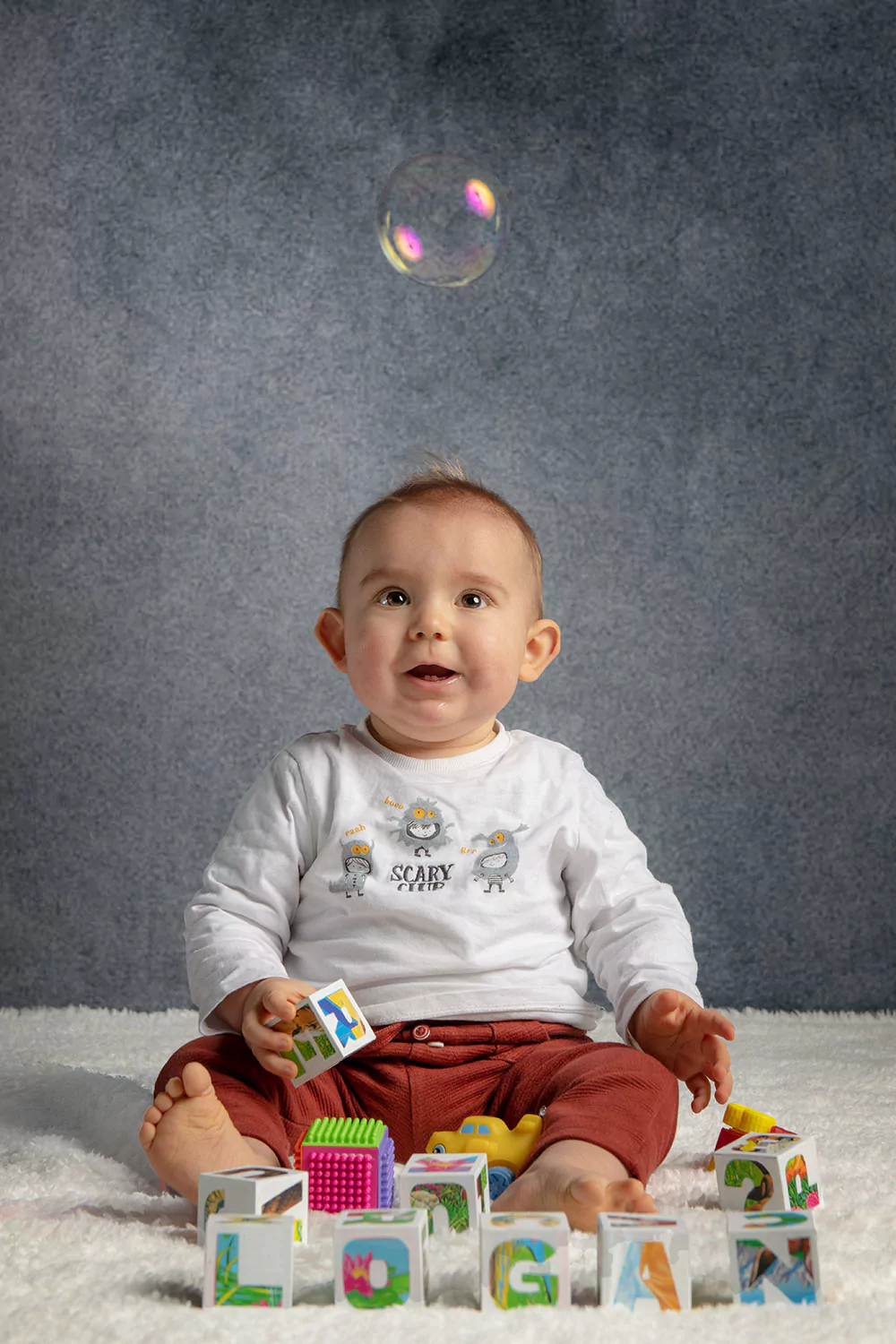Portrait enfant en studio