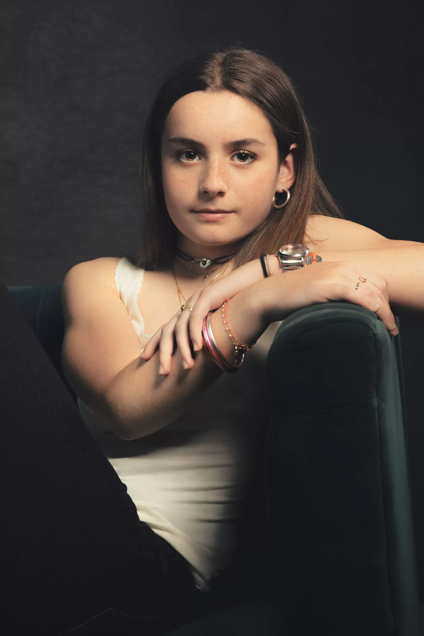 Portrait de jeune fille