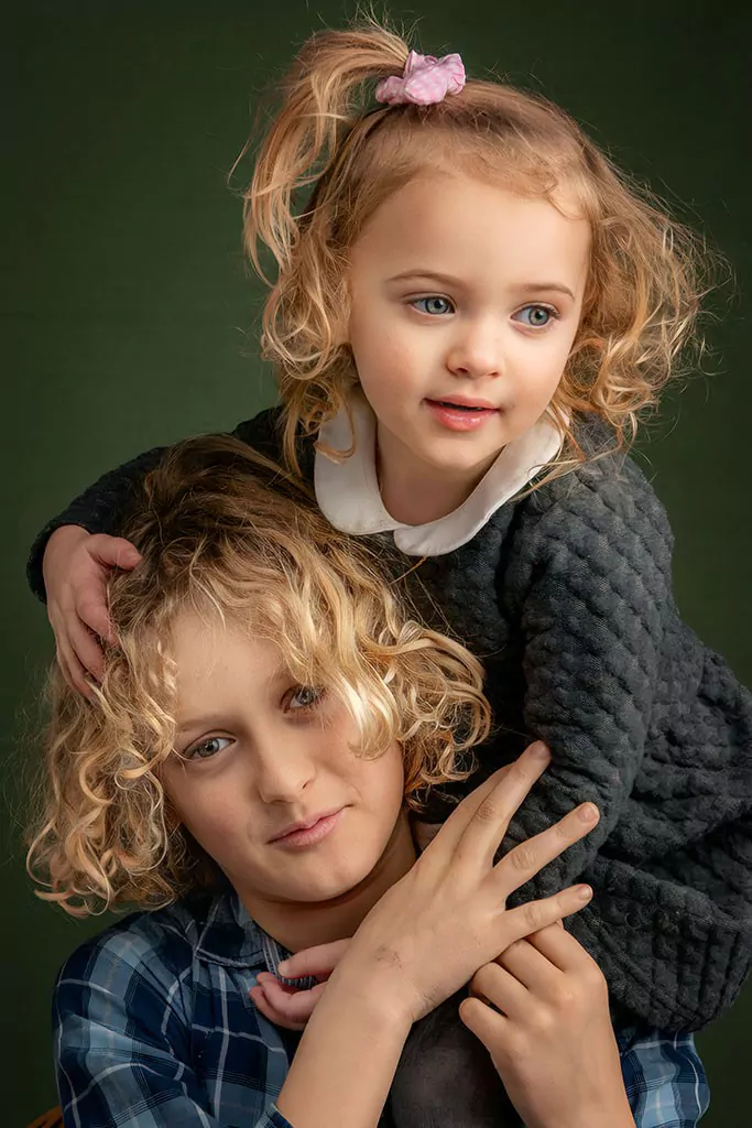 Portraits d'enfants